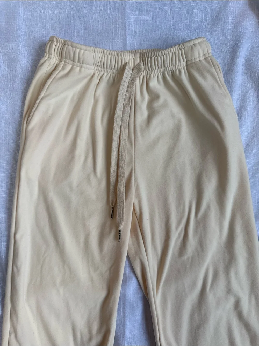 Lesson Zoo Girls Fleece Wide Leg Sweatpants Size M